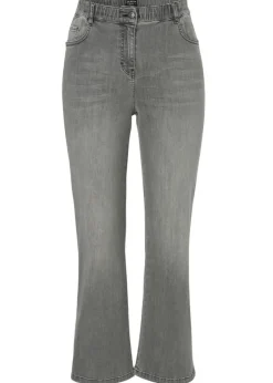 Moderne 5-Pocket-Jeans in unifarbenem Stil