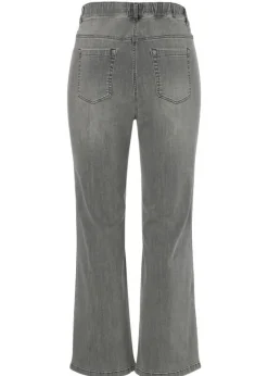 Moderne 5-Pocket-Jeans in unifarbenem Stil