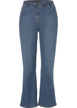 Moderne 5-Pocket-Jeans in unifarbenem Stil