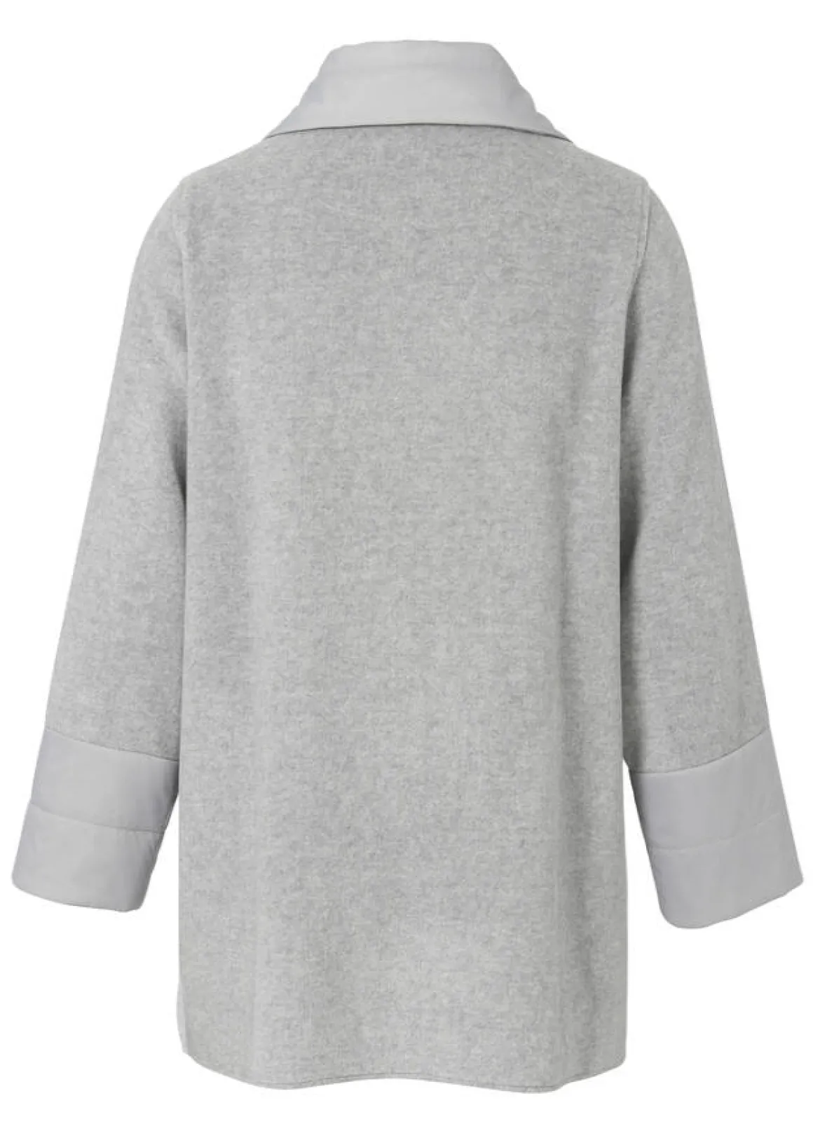 Modische Long-Jacke mit Stepp-Details