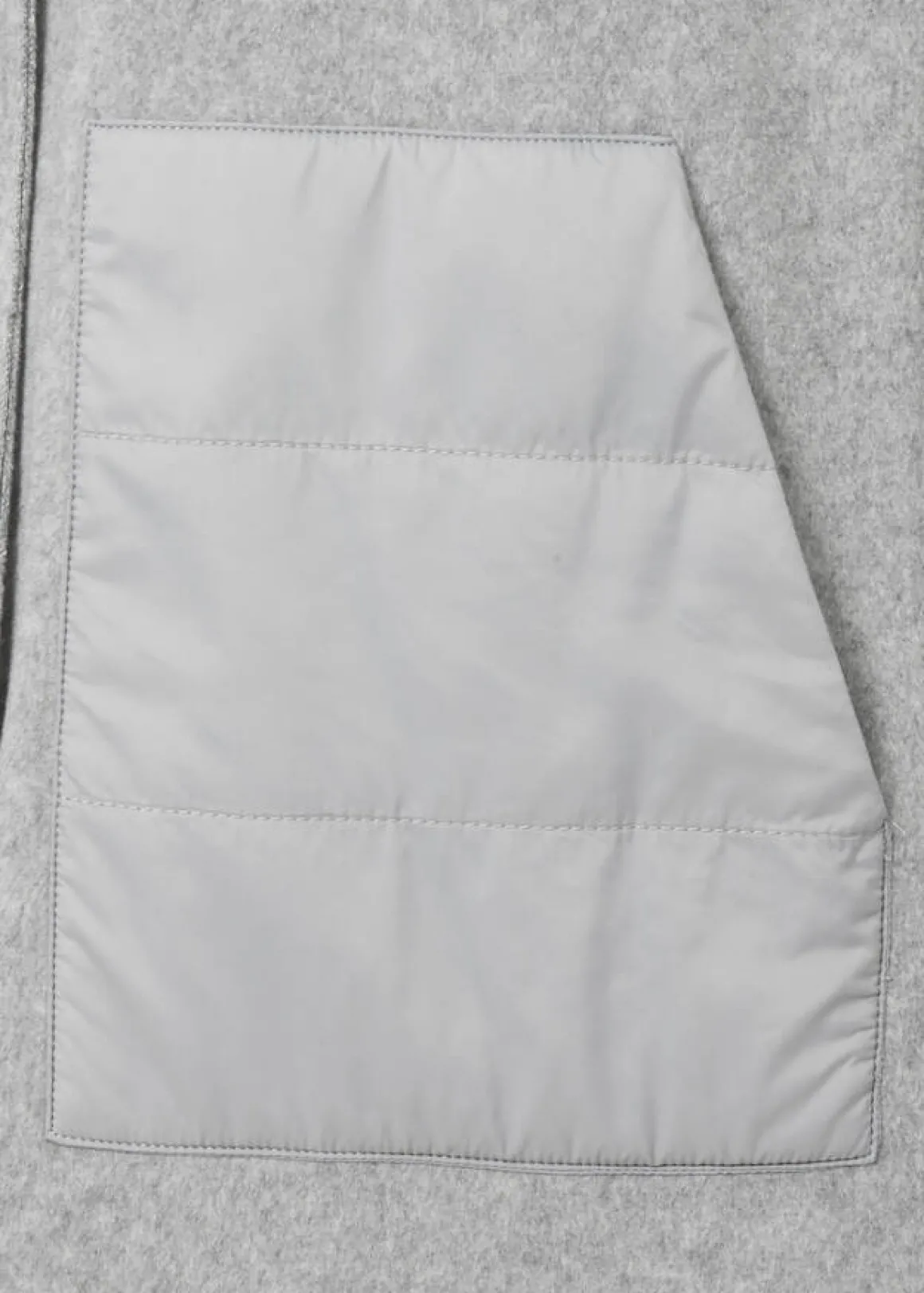 Modische Long-Jacke mit Stepp-Details