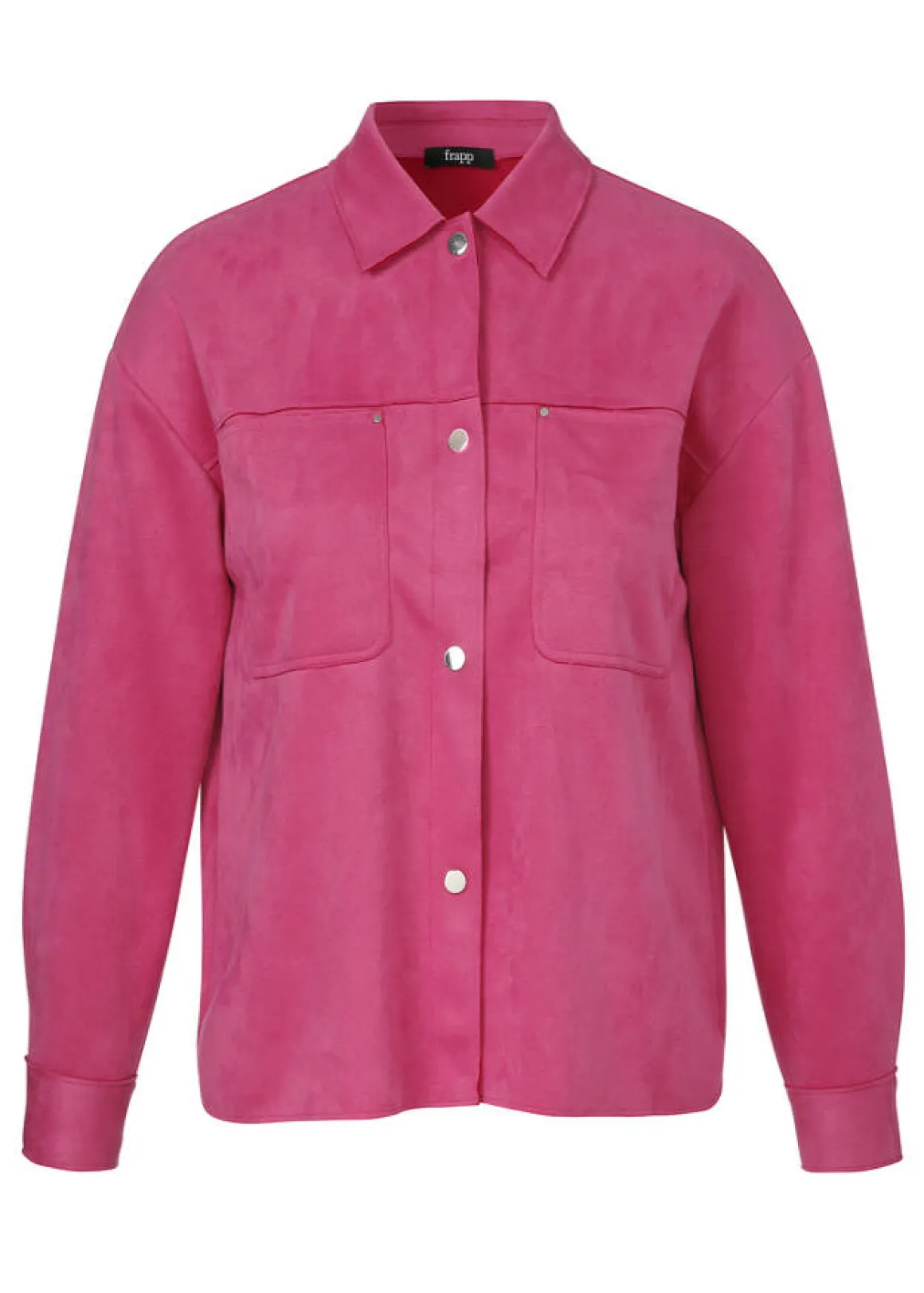 Modische Outdoorjacke in unifarbenem Design