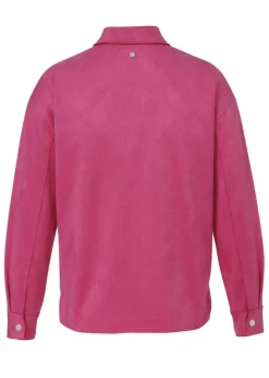 Modische Outdoorjacke in unifarbenem Design