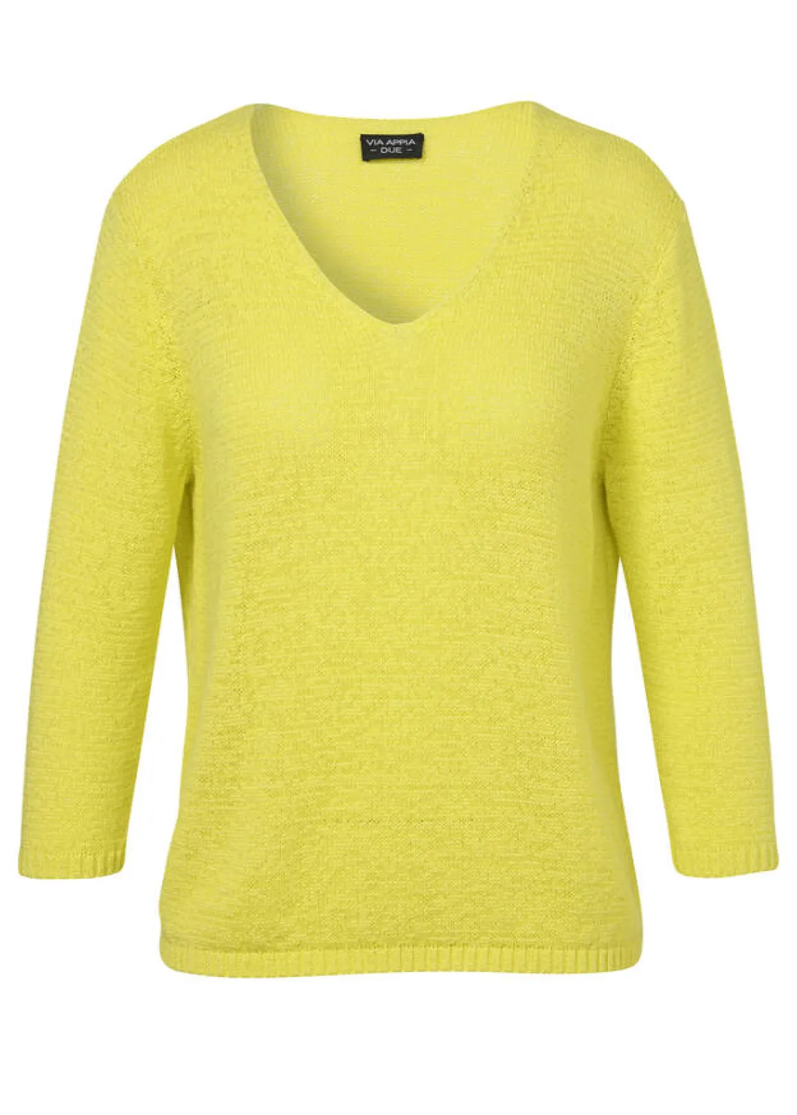 Modischer Strickpullover in unifarbenem Stil