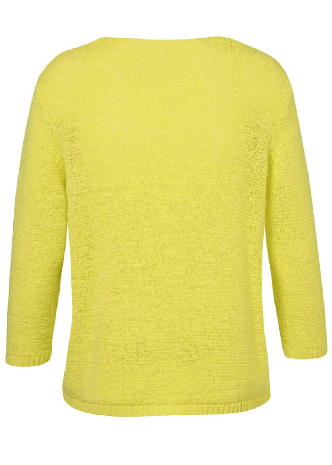 Modischer Strickpullover in unifarbenem Stil