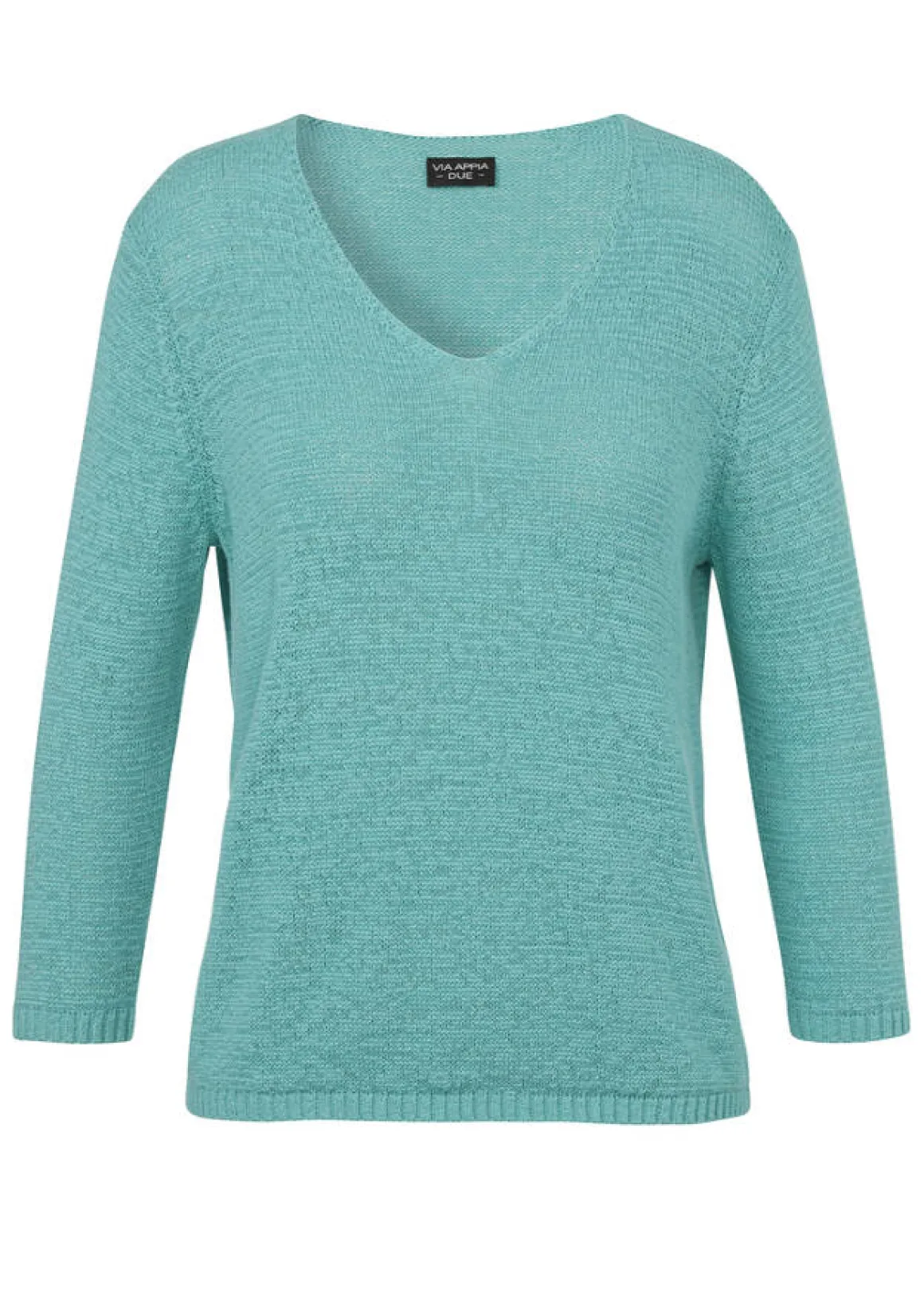 Modischer Strickpullover in unifarbenem Stil