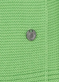 Modischer Strickpullover in unifarbenem Stoff