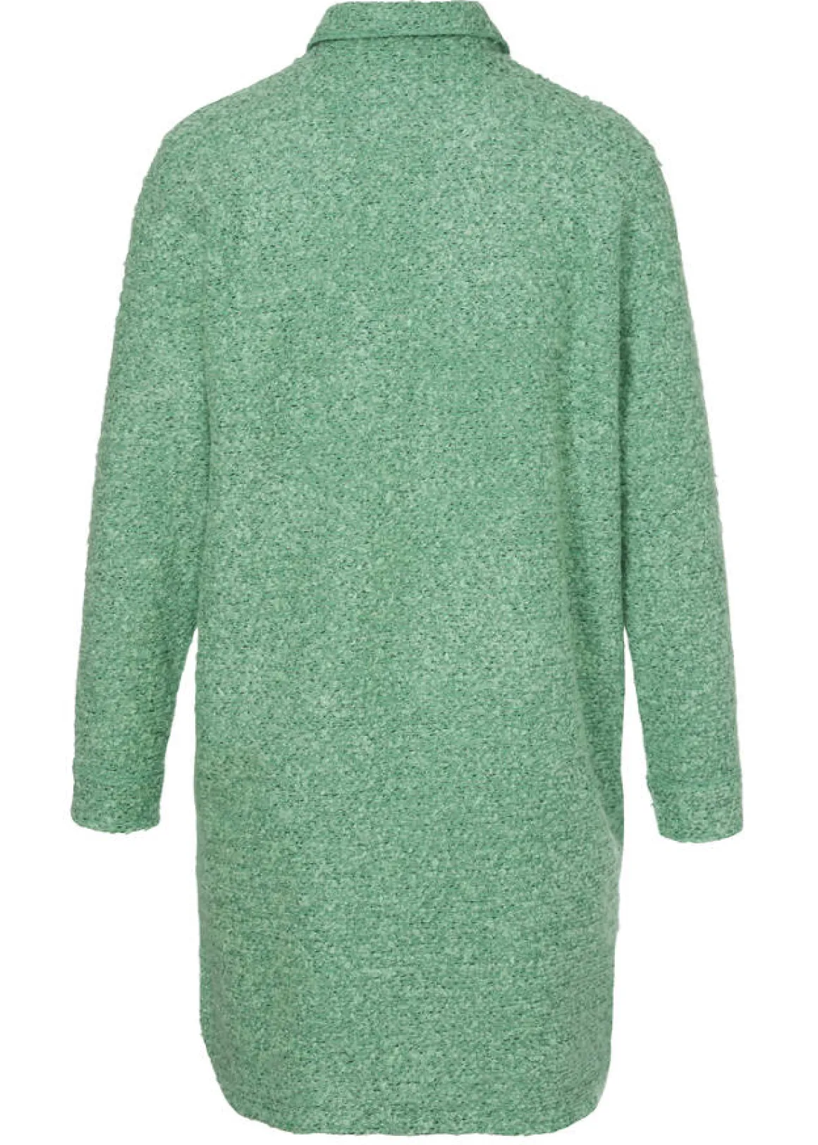 Modischer Webmantel in meliertem Design