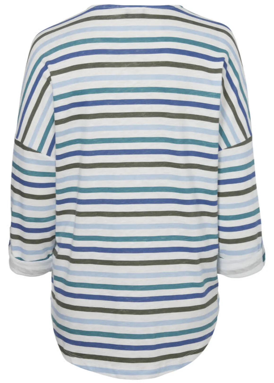 Modisches Langarmshirt mit überschnittenen Schultern