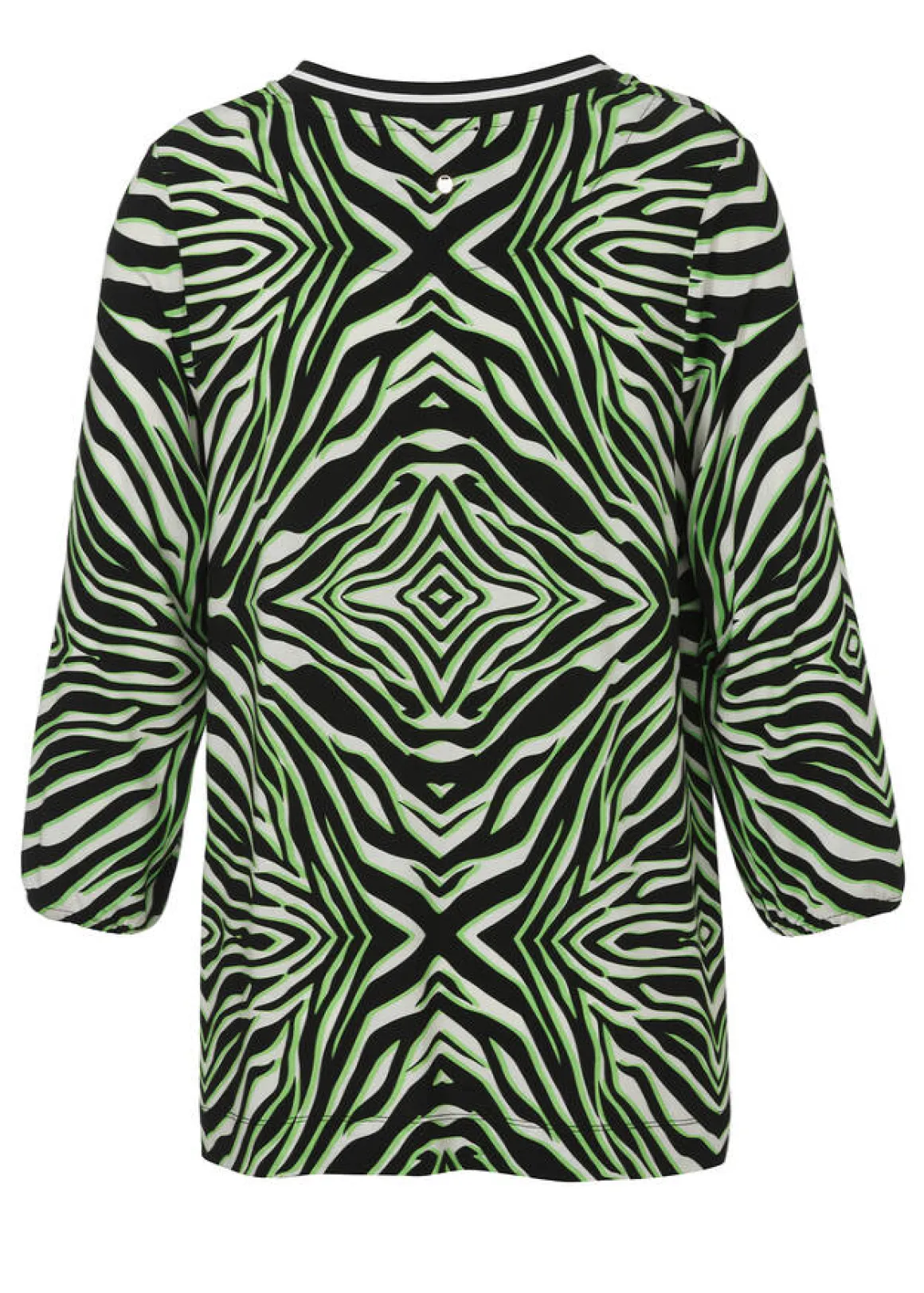 Modisches T-Shirt mit Allovermuster