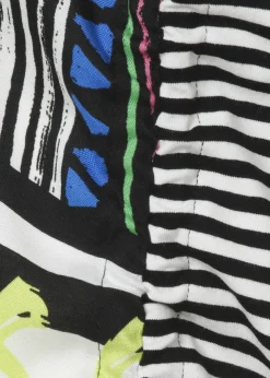 Mustermix Blusenshirt mit Ringelrücken