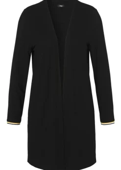 Offene Jacke aus Viskose-Jersey