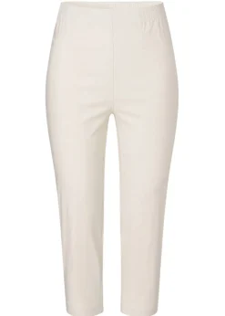 Passgenaue 3/4 Schlupf-Hose mit geradem Bein