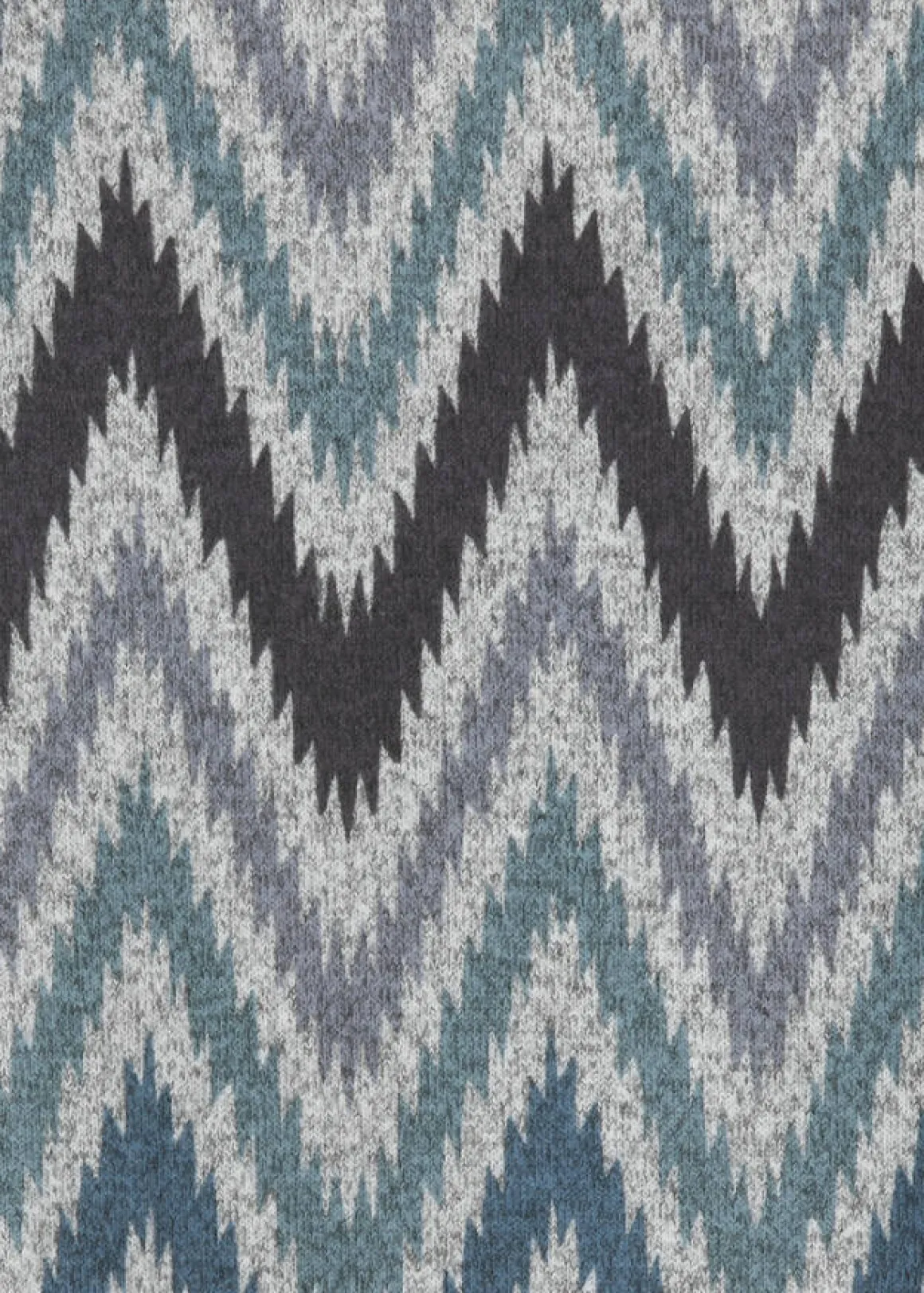 Print Sweatshirt mit Kelchkragen