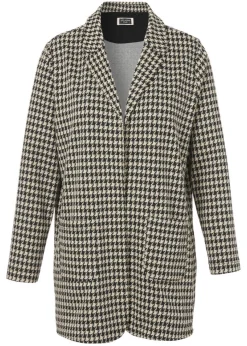 Revers-Blazer im angesagten Jacquardmuster
