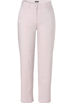 Roséfarbene Jeans im 5-Pocket-Style