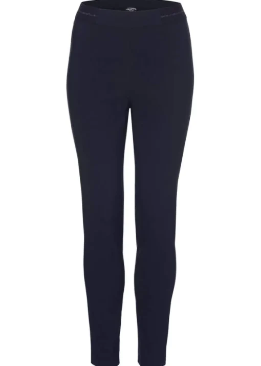 Schlichte Schlupfhose aus unifarbenem Stoff