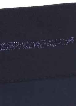 Schlichte Schlupfhose aus unifarbenem Stoff