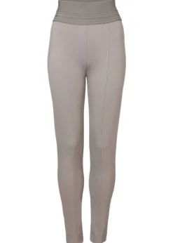 Schlichte Schlupfhose in unifarbenem Design