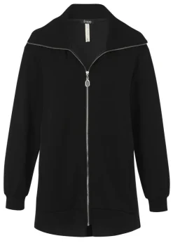 Softe Scuba Sweatjacke mit Zipper