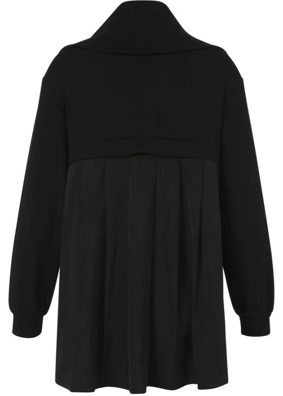 Softe Scuba Sweatjacke mit Zipper