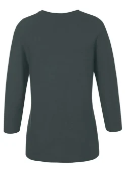 Softer 3/4-Arm Baumwoll-Pullover