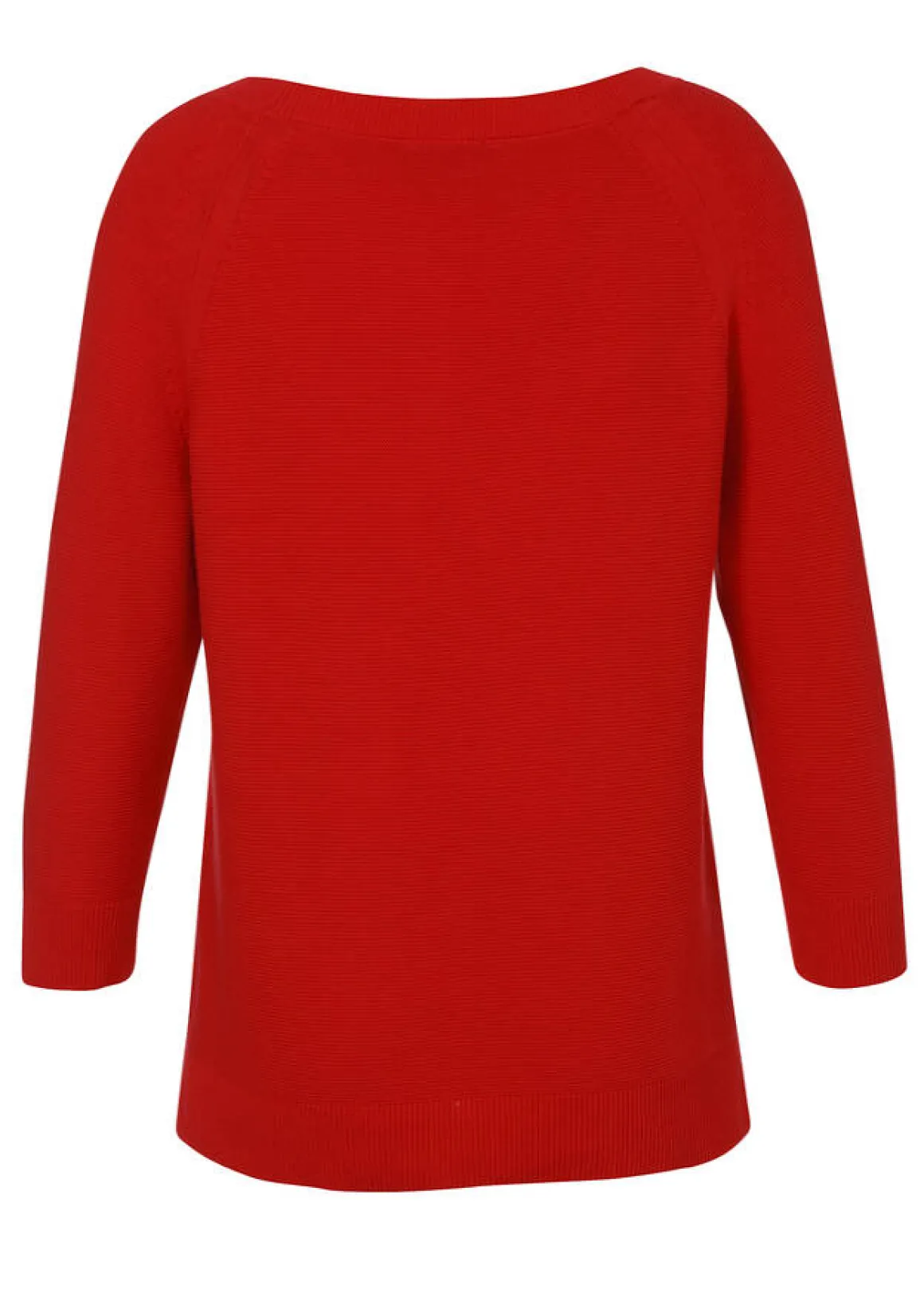 Softer Baumwoll-Pullover 3/4-Arm