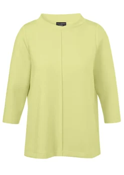 Softes 3/4-Arm Sweatshirt "Lime"