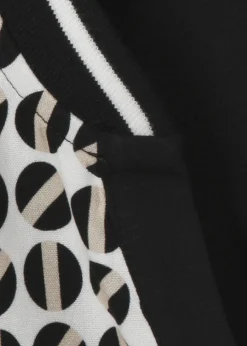 Softes Jersey Shirt mit Blusen-Front