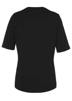 Softes T-Shirt mit geschmücktem Front-Motiv