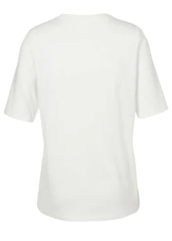 Softes T-Shirt mit Strass verziertem Motiv