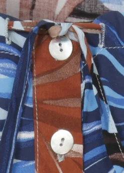 Sommerliche Schlupfbluse mit Raglanärmeln