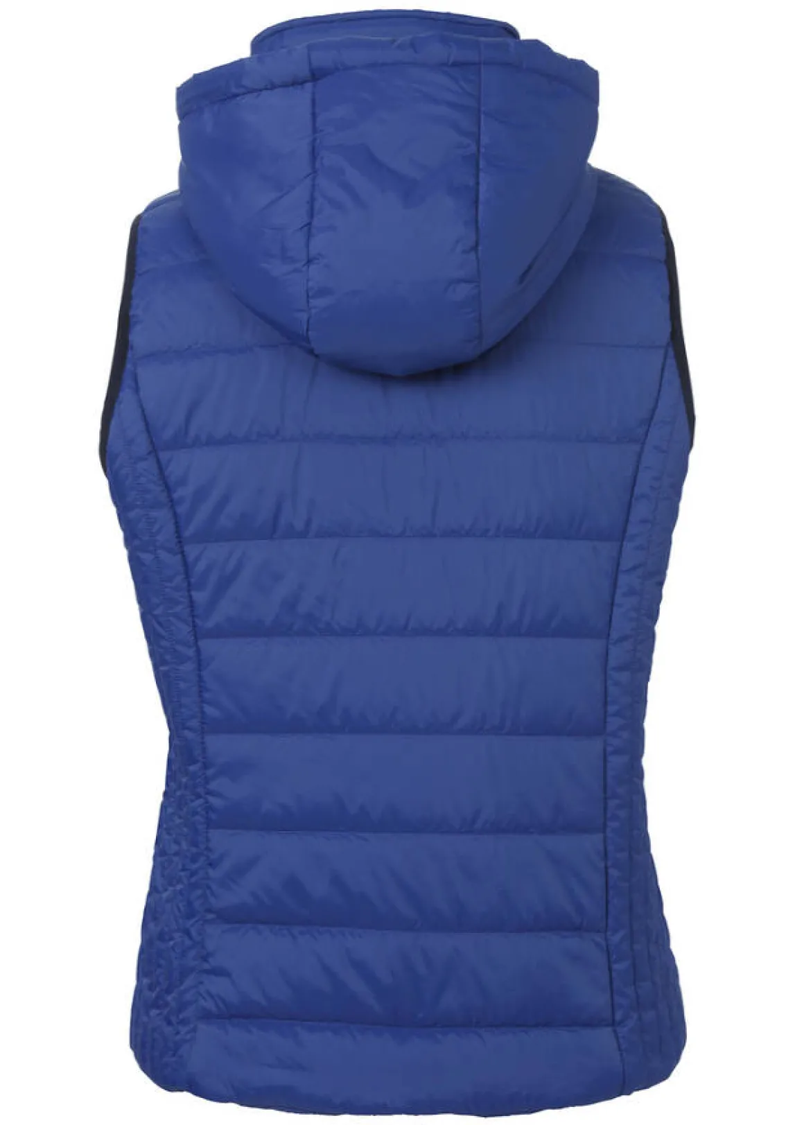 Sportive Steppweste in unifarbenem Design