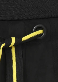 Sportive Stoffhose mit Ziernähten