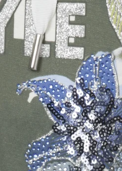 Sportives Sweatshirt mit grafischem Motiv