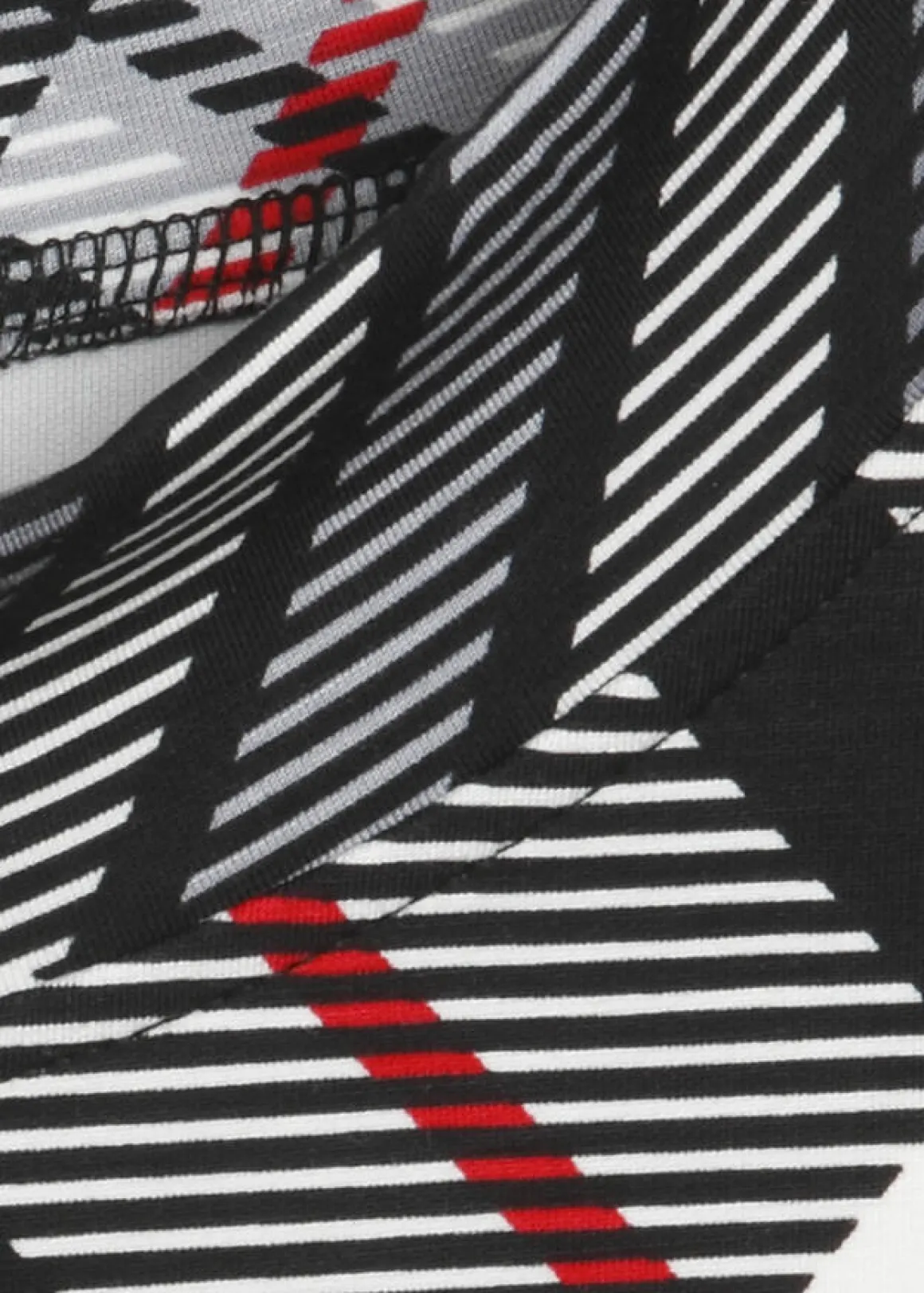 Stehkragen Sweatshirt mit Grafik-Print