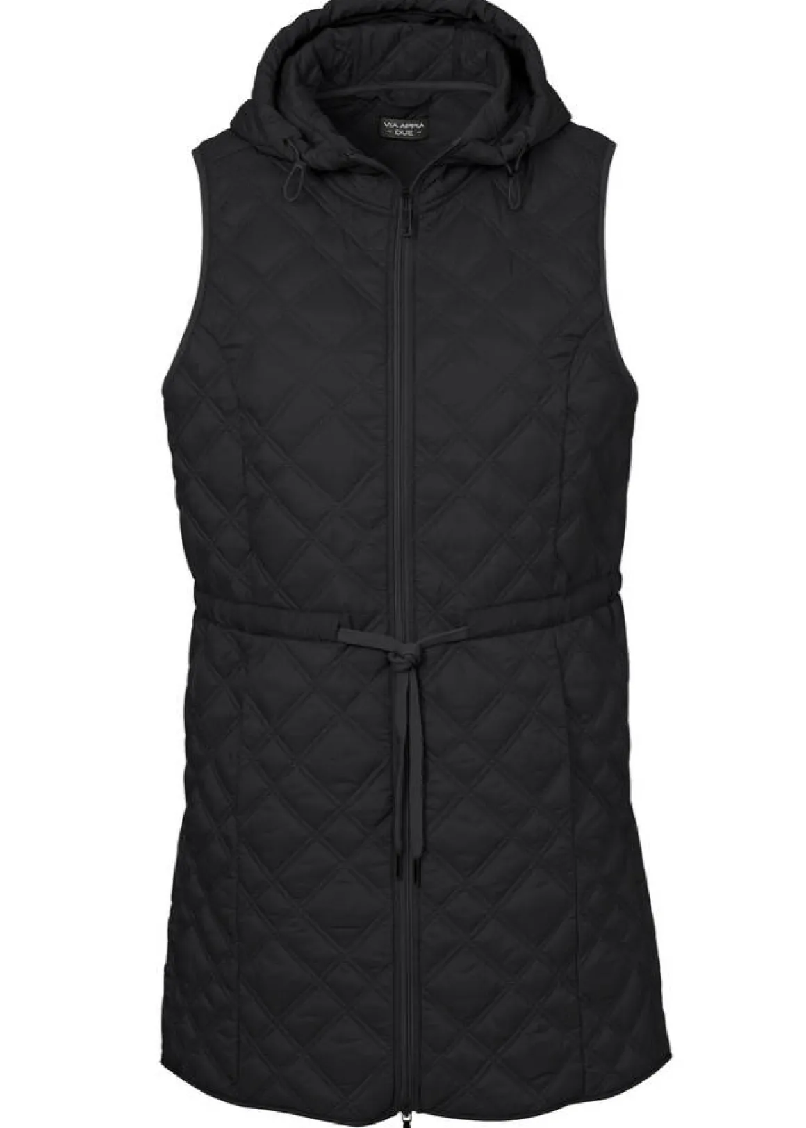 Steppweste mit Kapuze