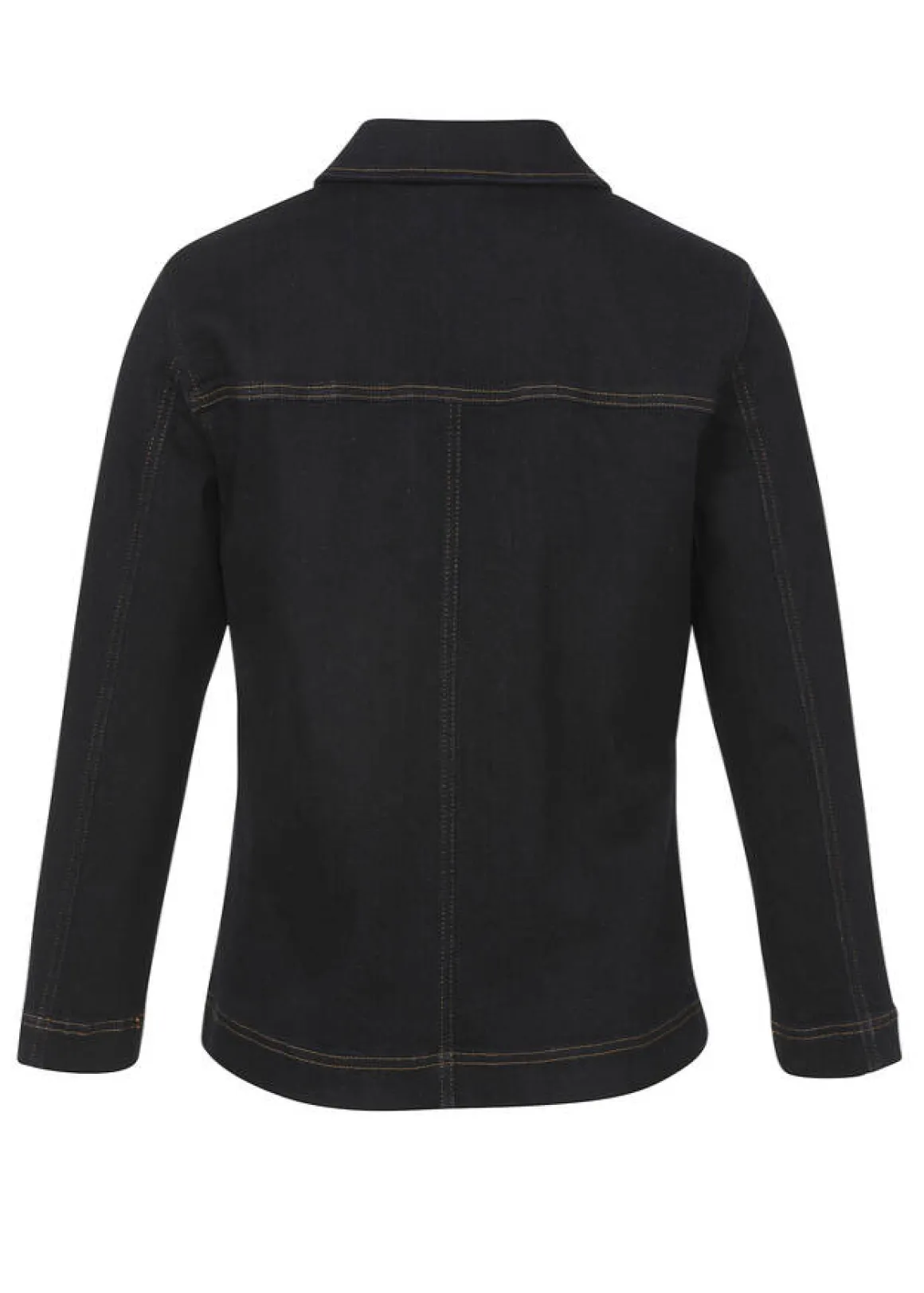 Stretch Jeansjacke im Raw Denim Look