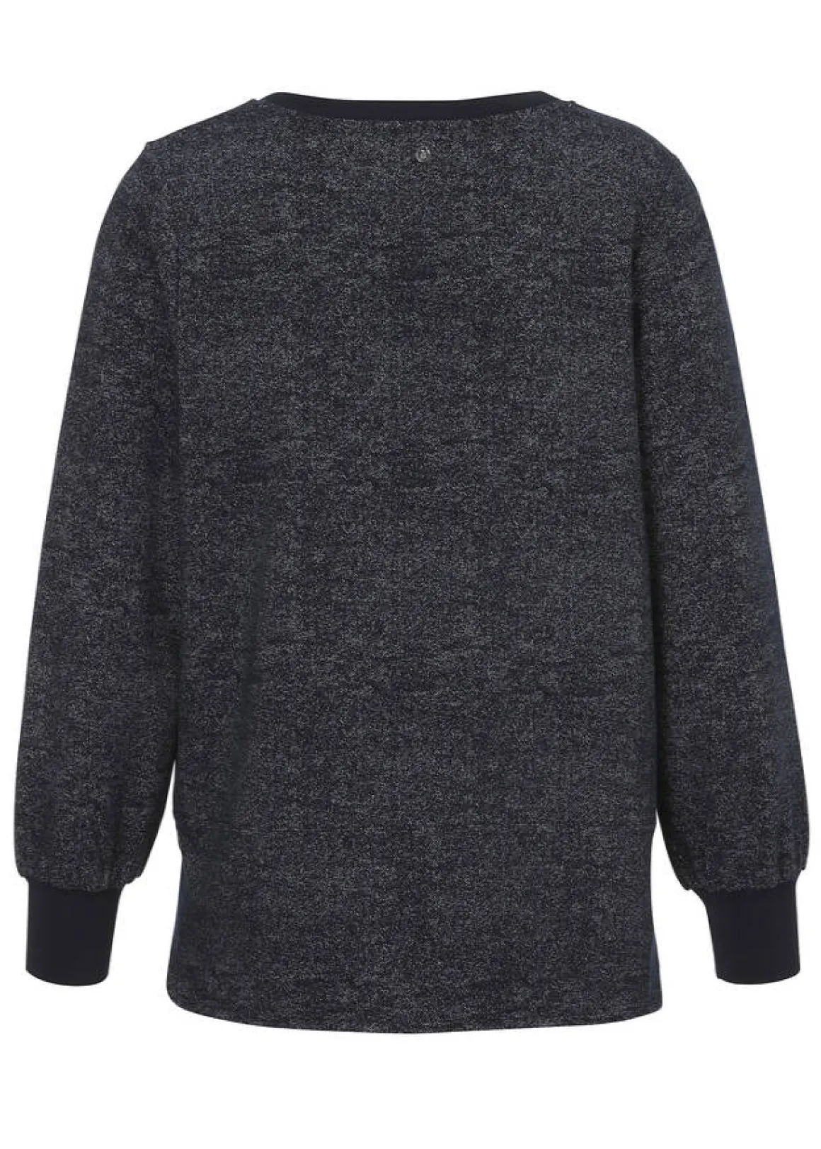 Sweatshirt mit Flock-Print Love