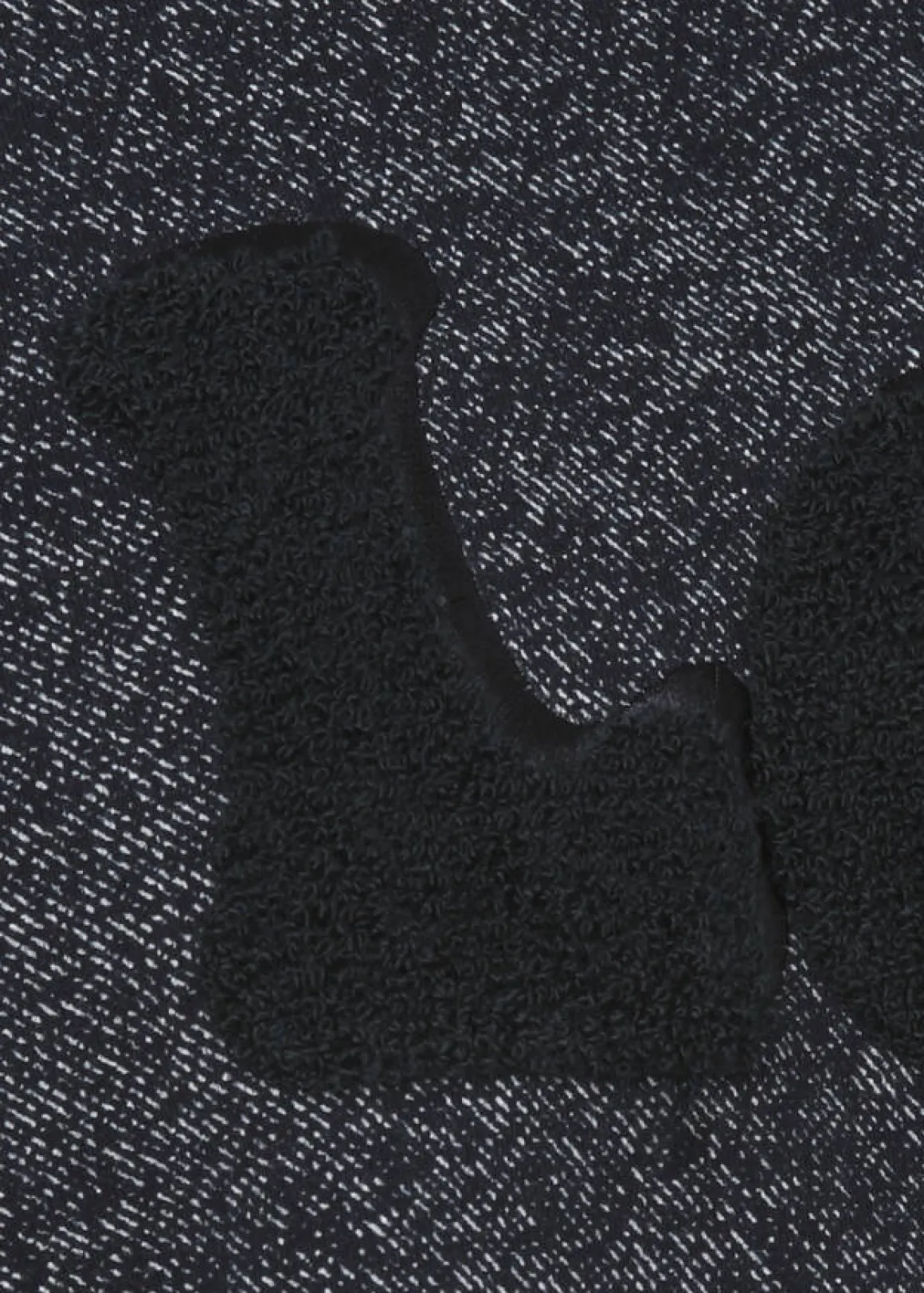 Sweatshirt mit Flock-Print Love