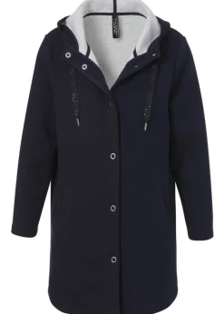 Topmodischer Sweatmantel mit Kapuze