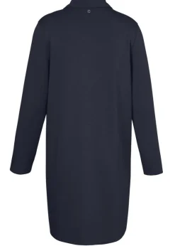 Topmodischer Sweat-Mantel mit Revers