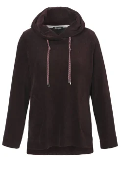 Trendy Cord Kapuzen-Sweatshirt