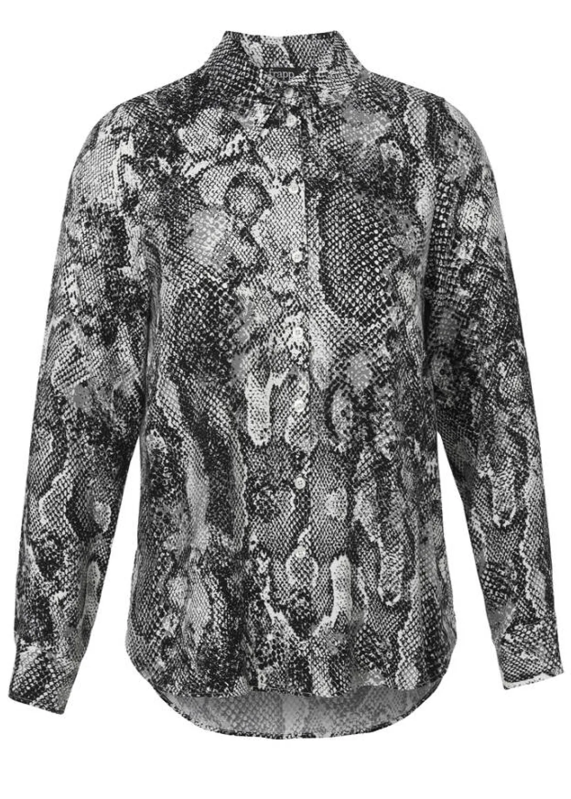 Trendy Hemdbluse Snake-Print