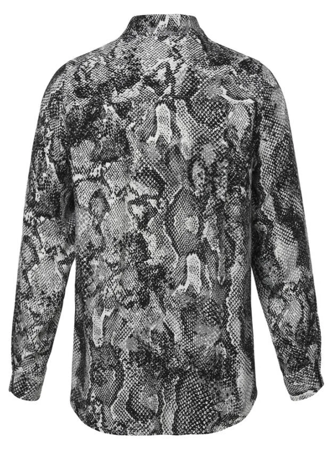 Trendy Hemdbluse Snake-Print