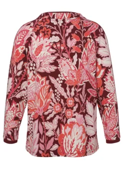 Trendy Stehkragen Sweatshirt