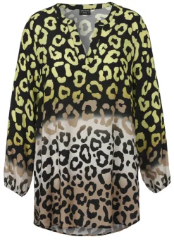 Viskose-Tunika Modern Leo Print
