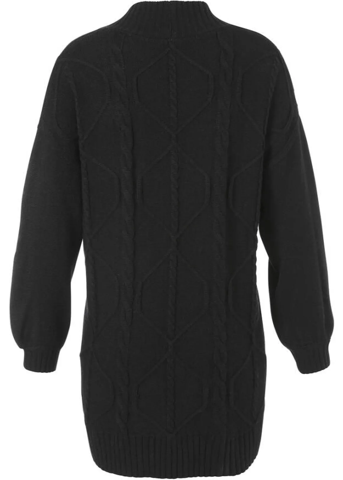 Warmer Cardigan mit Strickmuster