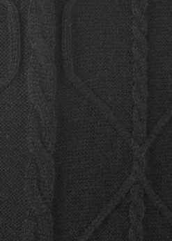 Warmer Cardigan mit Strickmuster