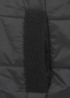 Wattierte Steppweste mit weichem Fake Fur Kragen